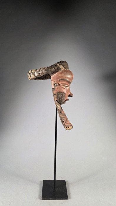 houten masker - Pende - DR Congo, Antiek en Kunst, Kunst | Niet-Westerse kunst