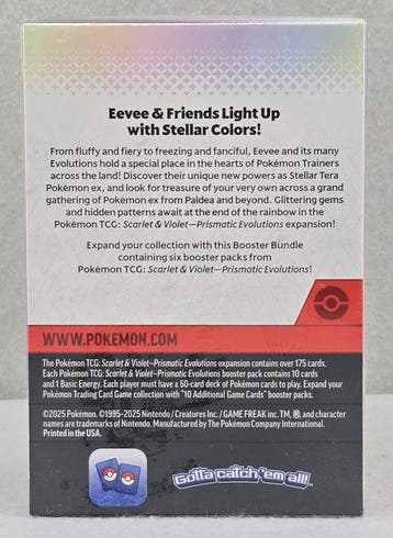 Pokémon Booster bundle - Scarlet & Violet - Prismatic, Nieuw