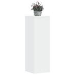 vidaXL Plantenstandaards 2 st 33x33x100 cm bewerkt hout wit, Verzenden