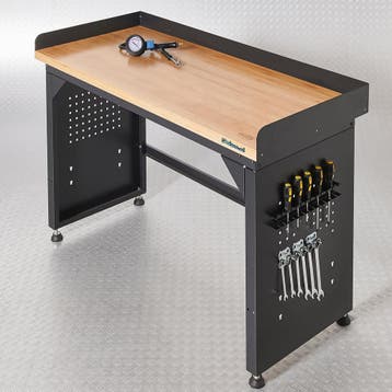Datona Werkbank PRO met eiken werkblad 150 cm - Datona -, Ophalen of Verzenden