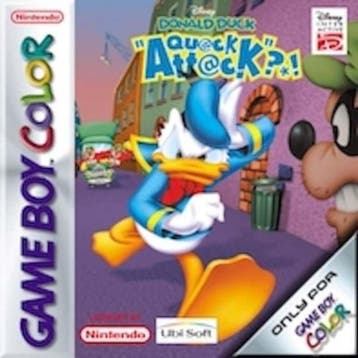 Donald Duck Quack Attack - Gameboy Color (Losse Cassette), Consoles de jeu & Jeux vidéo, Jeux | Nintendo Game Boy, Ophalen of Verzenden