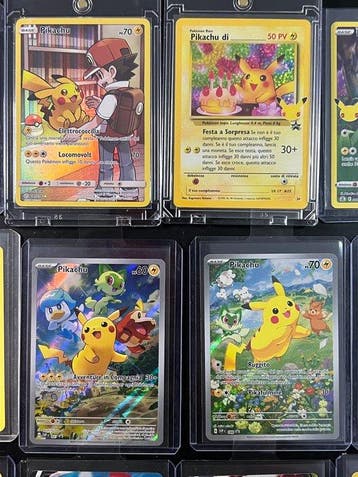 Pokémon - 20 Card - Pikachu Alternate art, Promo card,