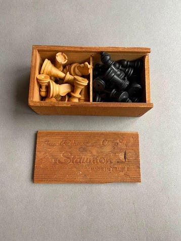 Staunton - Schaakspel - Hout, Antiek en Kunst