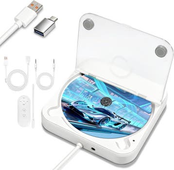 Lecteur CD Portable Bluetooth -33% - Jusqua epuisement, Audio, Tv en Foto, Verzenden, Nieuw