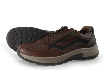 Rieker Veterschoenen in maat 45 Bruin, Kleding | Heren, Schoenen, Bruin, Verzenden, Zo goed als nieuw, Rieker