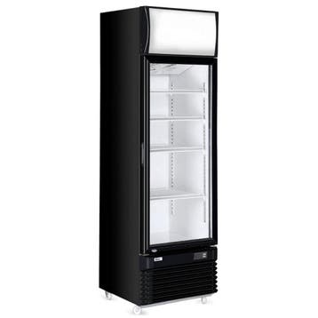 Koelkast | 313L | Zwart | +2°C/+10°C | Geforceerd | 0.3kW |, Verzenden, Nieuw in verpakking