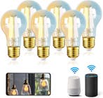 E27 LED lamp - Dimbaar - Filament lamp - 6W - 6 stuks - Aigo, Verzenden, Nieuw