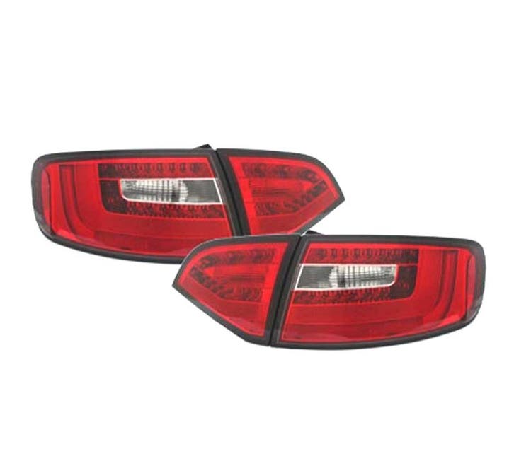 FEUX ARRIÈRE POUR AUDI A4 B8 07-11 AVANT LED DYNAMIQUE ROUGE, Auto-onderdelen, Verlichting, Verzenden