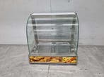 Vitrine chaude en acier inoxydable 66 cm 230V Horeca, Verzenden, Nieuw in verpakking