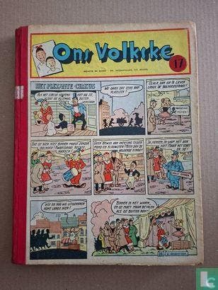 Beau Geste - Ons Volkske 17 - 1954, Verzenden, André, Suzanne, Bento, Fernando, Fernández Bielsa, José María, Jacobs, Edgar Pierre, Laudy, Jacques, Martin, Jacques, Moor, Bob de, Remi, Georges, Timmermans, Gommaar, Vandersteen, Willy, Wren, Percival Christopher [naar].