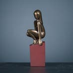 Figuur - Zeven beelden in bronskleur (complete serie) (7) -, Antiek en Kunst