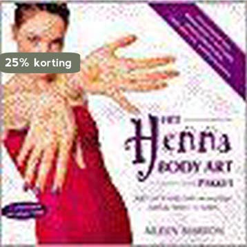 HENNA BODY ARTPAKKET 9789023010050 A. Marron, Verzenden, A. Marron