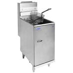 Friteuse | 35C | Aardgas | 18L | 26kW | Aftapkraan |, Verzenden