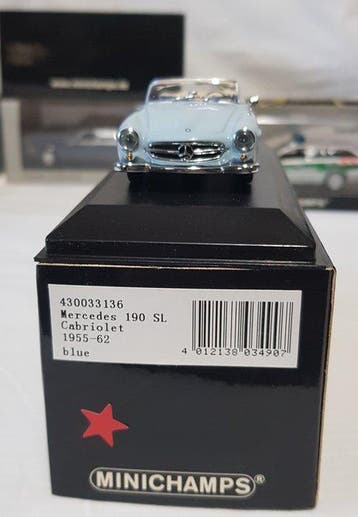 Minichamps 1:43 - Modelauto - Mercedes 190 SL