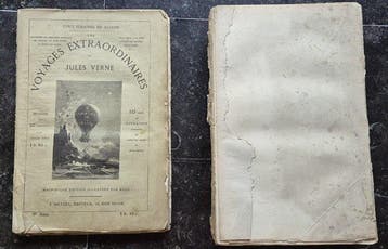 Jules Verne met illustraties van Riou; Jacques Arago met, Antiek en Kunst