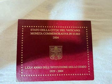 Vaticaan. 2 Euro 2004 Città del Vaticano (Zonder