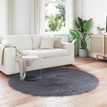 vidaXL Tapijt van imitatie schapenvacht TAFALLA, Huis en Inrichting, Verzenden, Nieuw