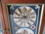 Armoire - Bois, verre - Coffre à clés nautique