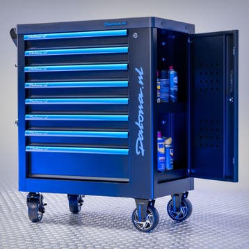 Datona Gereedschapswagen 8 lades met gatenbord, slot en, Doe-het-zelf en Bouw, Ophalen of Verzenden, Nieuw