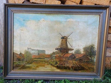 Chris Snijders (1881-1943) - Molen Rotterdam