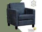 Leren fauteuil Smart, Huis en Inrichting, Nieuw, Ophalen of Verzenden, Bohemian, Eigentijds, Modern, Retro, 50 tot 75 cm