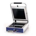 Contactgrill/Panini Grill | Enkel | 1.6kW | Met Keramische, Articles professionnels, Verzenden