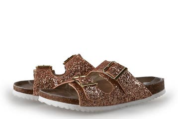 Colors of California Slippers in maat 40 Goud, Kleding | Dames, Schoenen, Slippers, Overige kleuren, Verzenden, Zo goed als nieuw