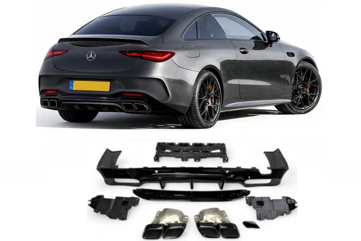 Diffuser | geschikt voor Mercedes-Benz | CLE-Klasse | C236 A, Autos : Divers, Tuning & Styling, Envoi
