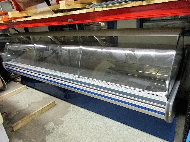 Koeltoonbank - B375 x D120 x H129 cm - zonder motor, Elektronische apparatuur, Koelkasten en IJskasten