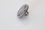 Zilver - Ring - Prachtige grote etnische ring uit, Antiek en Kunst