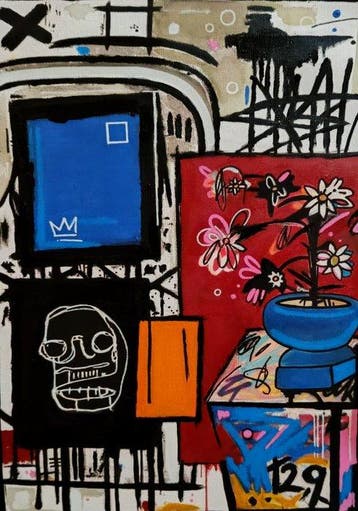 Le Viro (1983) - Boiler (Original Artwork on canvas)
