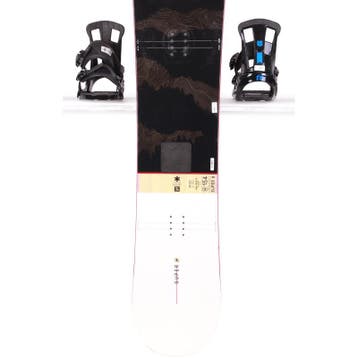 154 snowboard SALOMON UNITE SUPER 8 2023, Black/white/red, B, Verzenden