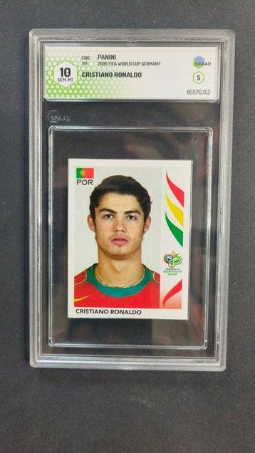 2006 Panini Germany 2006 World Cup Cristiano Ronaldo #298, Nieuw