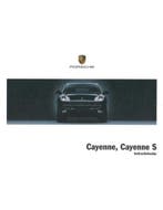 2005 PORSCHE CAYENNE | CAYENNE S INSTRUCTIEBOEKJE