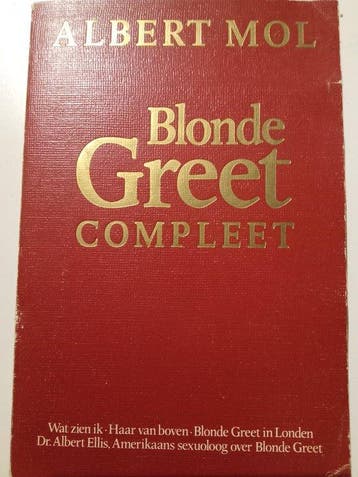 Blonde greet compleet - Mol, Verzenden, Nieuw