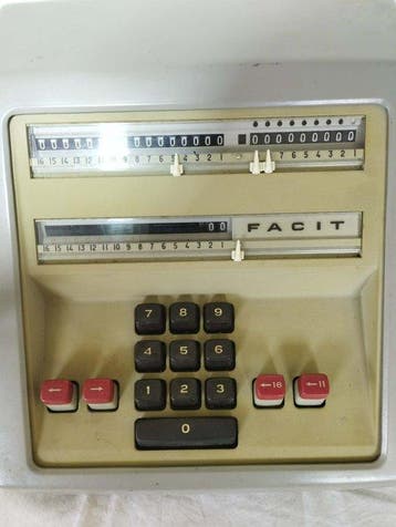 FACIT CM2-16 - Rekenmachine - 1950-1960