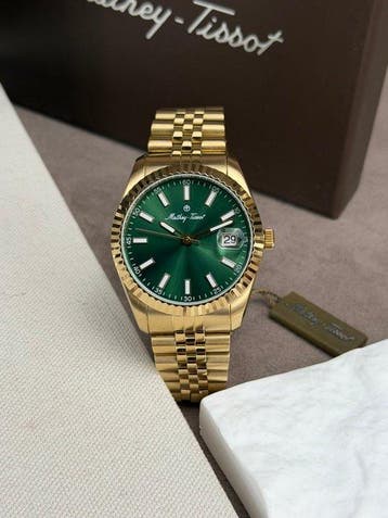 Mathey-Tissot - Green Dial Date - Sans prix de réserve -, Nieuw