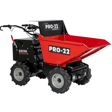 PRO-22 D300E-KM Accu Mini Dumper / Kruiwagen, Tuin en Terras, Nieuw, PRO-22