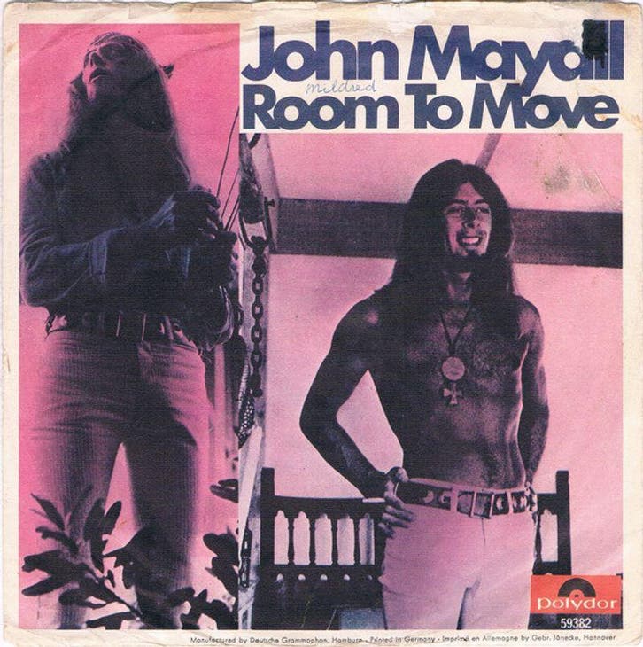 John Mayall – Room To Move Single, CD & DVD, Vinyles | Jazz & Blues, Blues, Envoi