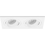 Spot Armatuur GU10 - Aluminium Inbouwspot met kantelbare GU1, Verzenden