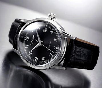 Citizen - NO RESERVE PRICE - Military Atomatique Date -