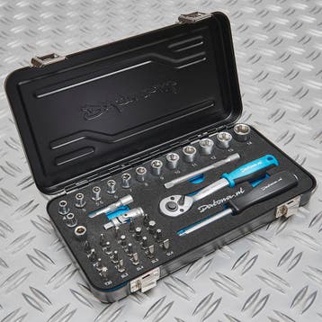 Datona Dopsleutelset Datona 1/4 opname - Datona, Doe-het-zelf en Bouw, Gereedschap | Handgereedschap, Ophalen of Verzenden, Nieuw