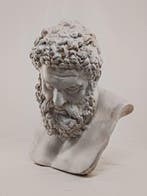Sculpture, Mezzobusto Ercole Farnese - 25 cm - Plâtre - 2025