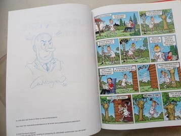 Suske en Wiske - De Bosbollebozen + fantekening Luc Morjaeu