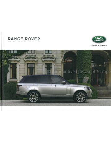 2016 RANGE ROVER HARDCOVER BROCHURE DUITS, Ophalen of Verzenden, Nieuw