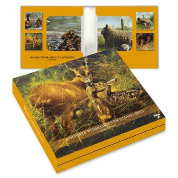 Kaartenmapje Rien Poortvliet Jonge Dieren, Ophalen of Verzenden, Nieuw