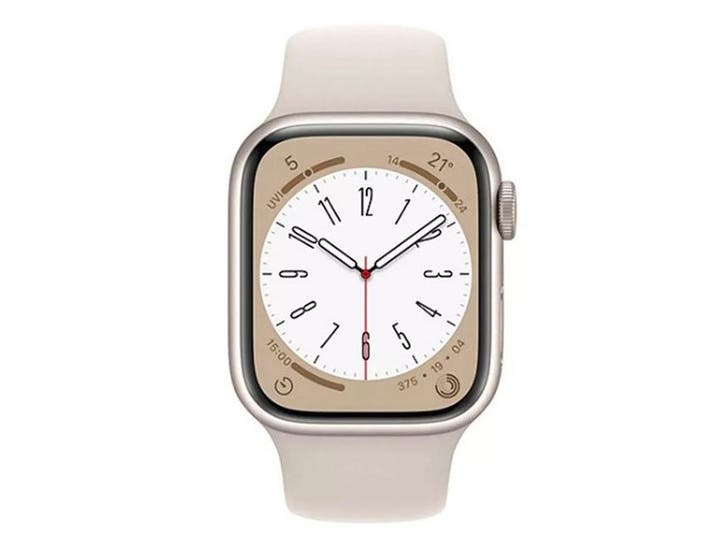 Apple Watch Series 8 - Smartwatch 41mm GPS - Hartslagmonitor, Handtassen en Accessoires, Smartwatches, Zo goed als nieuw, Verzenden