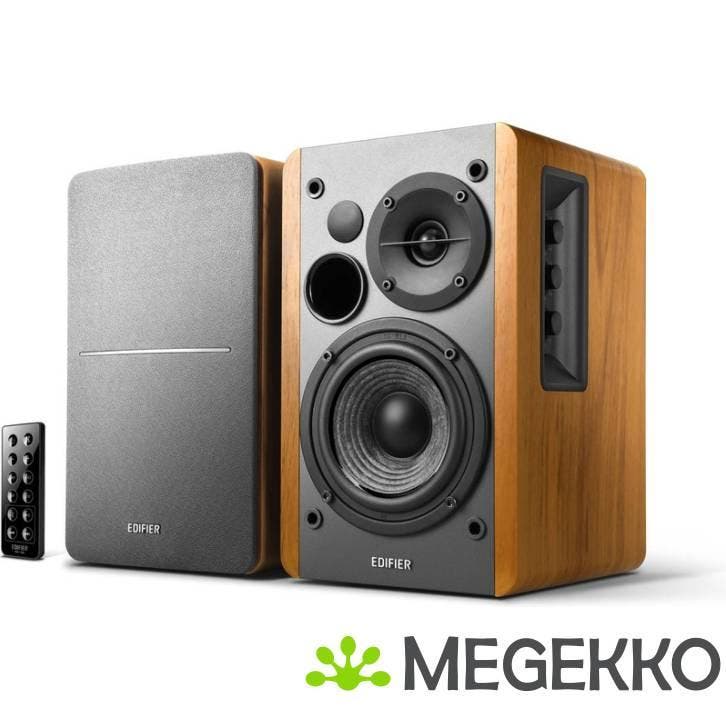 Edifier R1280DB Zwart/Bruin, Informatique & Logiciels, Enceintes Pc, Envoi