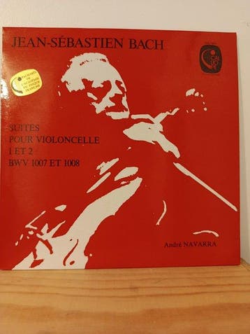 Jean-Sébastien Bach - André Navarra - Les Suites Pour, Nieuw in verpakking