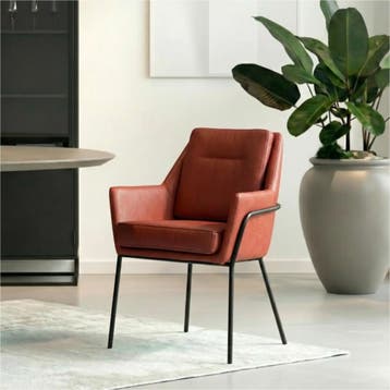 Leren eetkamerstoel Mix Duo, Ophalen of Verzenden, Nieuw, Leer, Bohemian, Industrieel, Modern, Scandinavisch